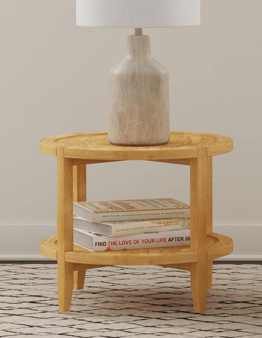 Camillo End Table in Maple - Coaster Furniture