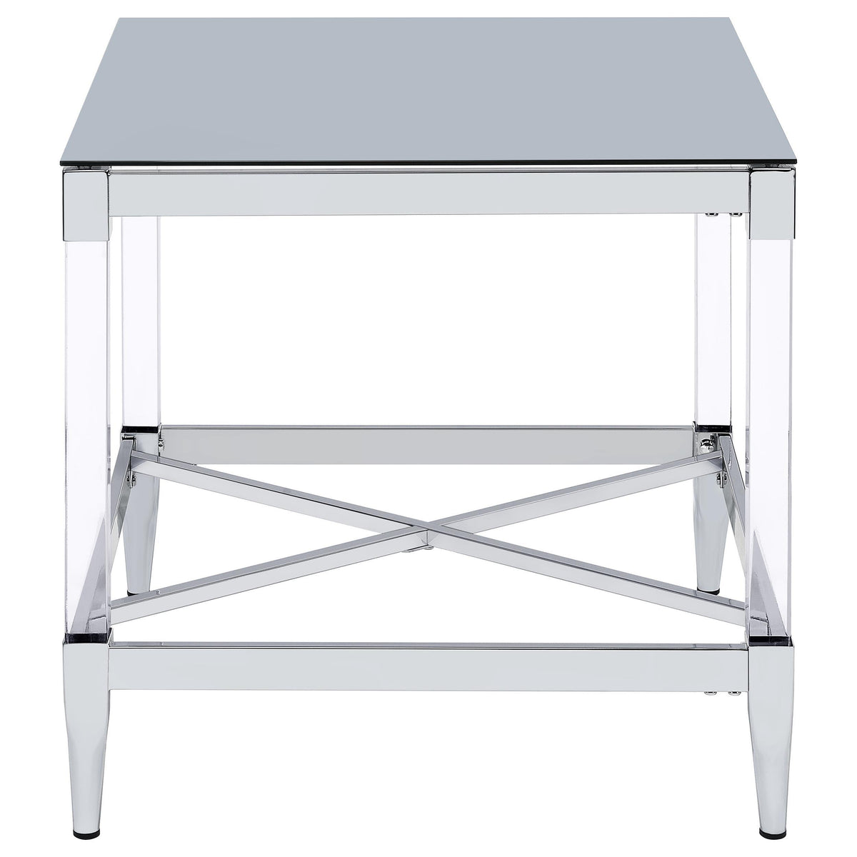 Lindley Coffee Table Set in Chrome - Coaster Furniture
