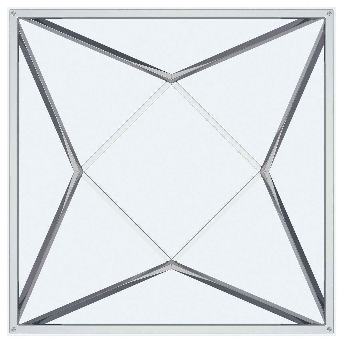 Brittania End Table in Nickel - Coaster Furniture