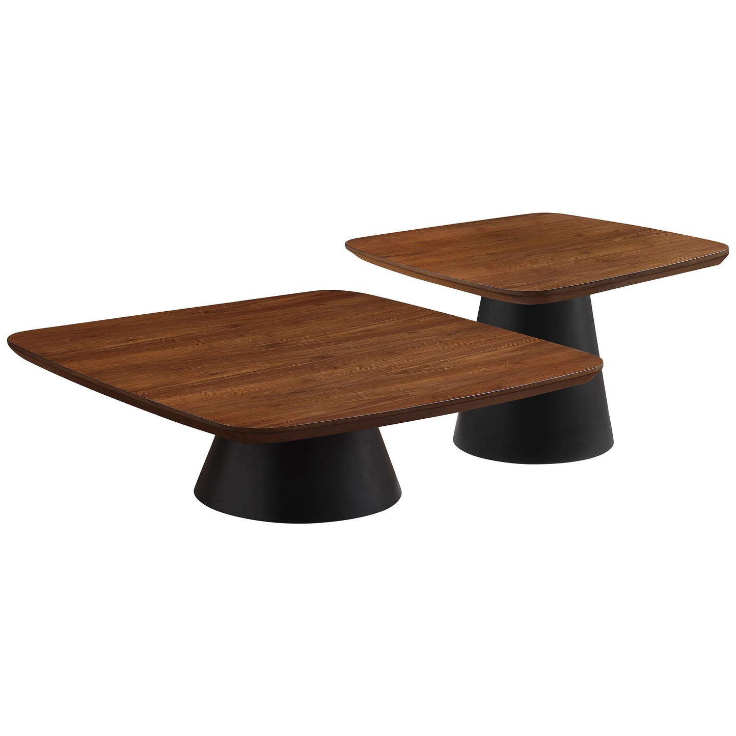Eason Coffee Table Set - Walnut
