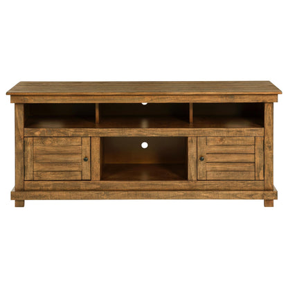 Payne Tv Stand in Distressed Brown - Coaster Furniture