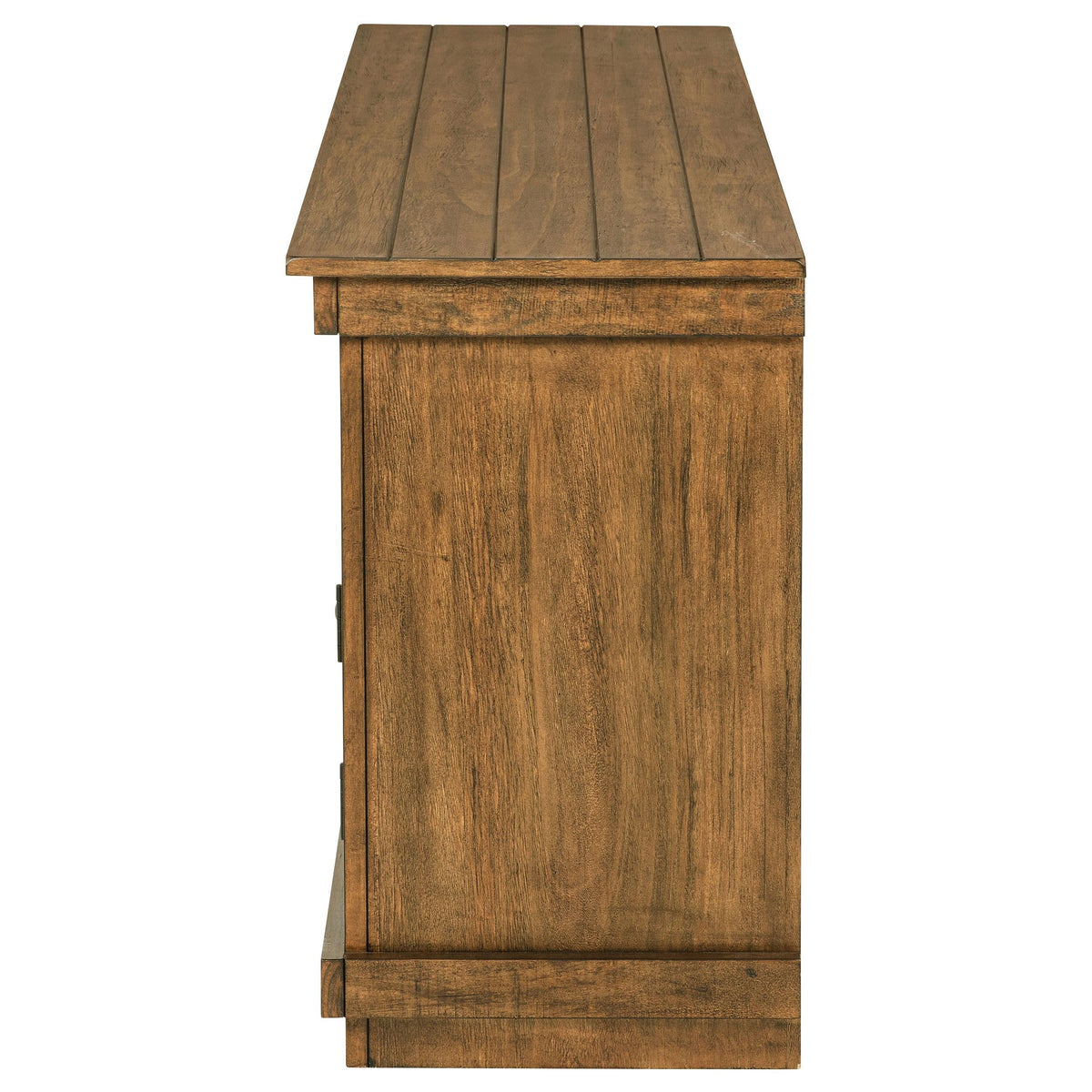 Payne Tv Stand in Distressed Brown - Coaster Furniture