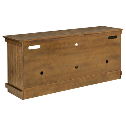 Payne Tv Stand in Distressed Brown - Coaster Furniture