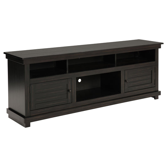 Payne Tv Stand in Distressed Java - Coaster Furniture