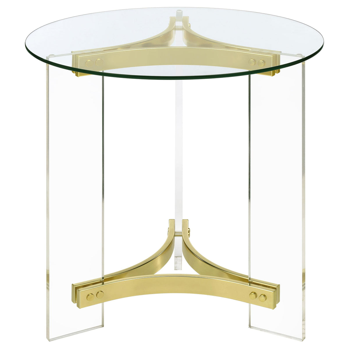 Payne End Table in Distressed Java - Coaster Furniture