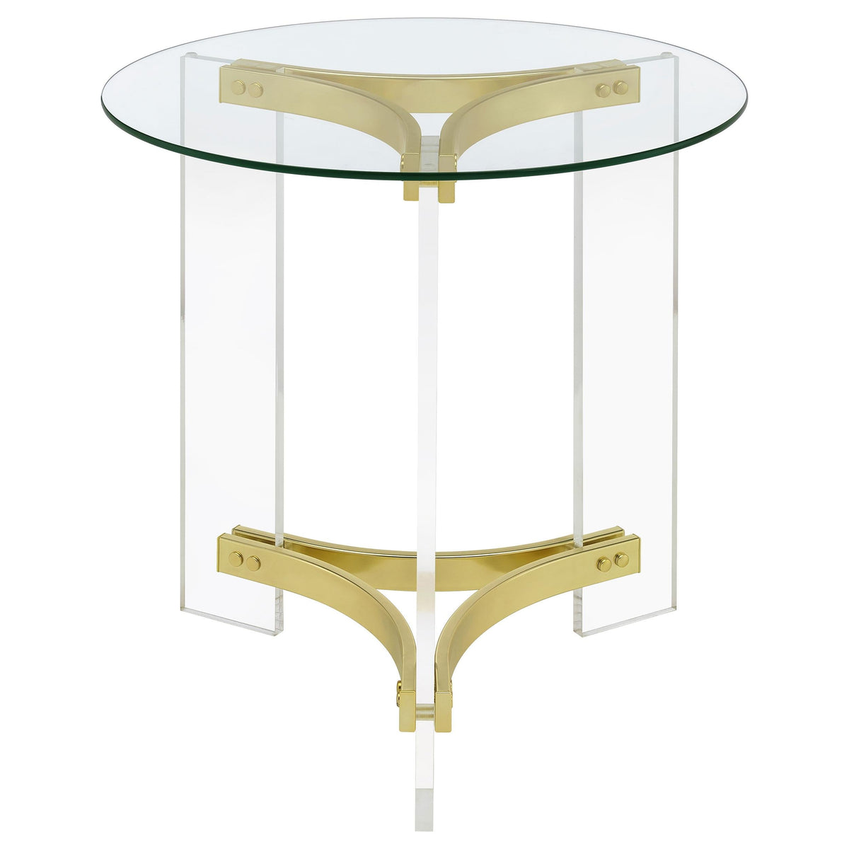 Payne End Table in Distressed Java - Coaster Furniture