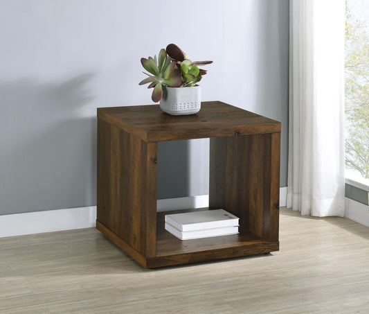 Frisco End Table - Dark Pine