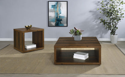 Frisco Coffee Table 2-Piece Set - Dark Pine