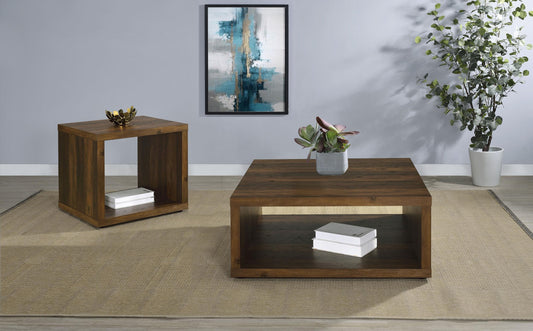 Frisco Coffee Table 2-Piece Set - Dark Pine