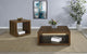 Frisco Coffee Table 2-Piece Set - Dark Pine