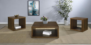 Frisco Coffee Table 3-Piece Set - Dark Pine