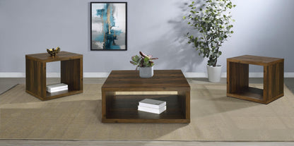Frisco Coffee Table 3-Piece Set - Dark Pine