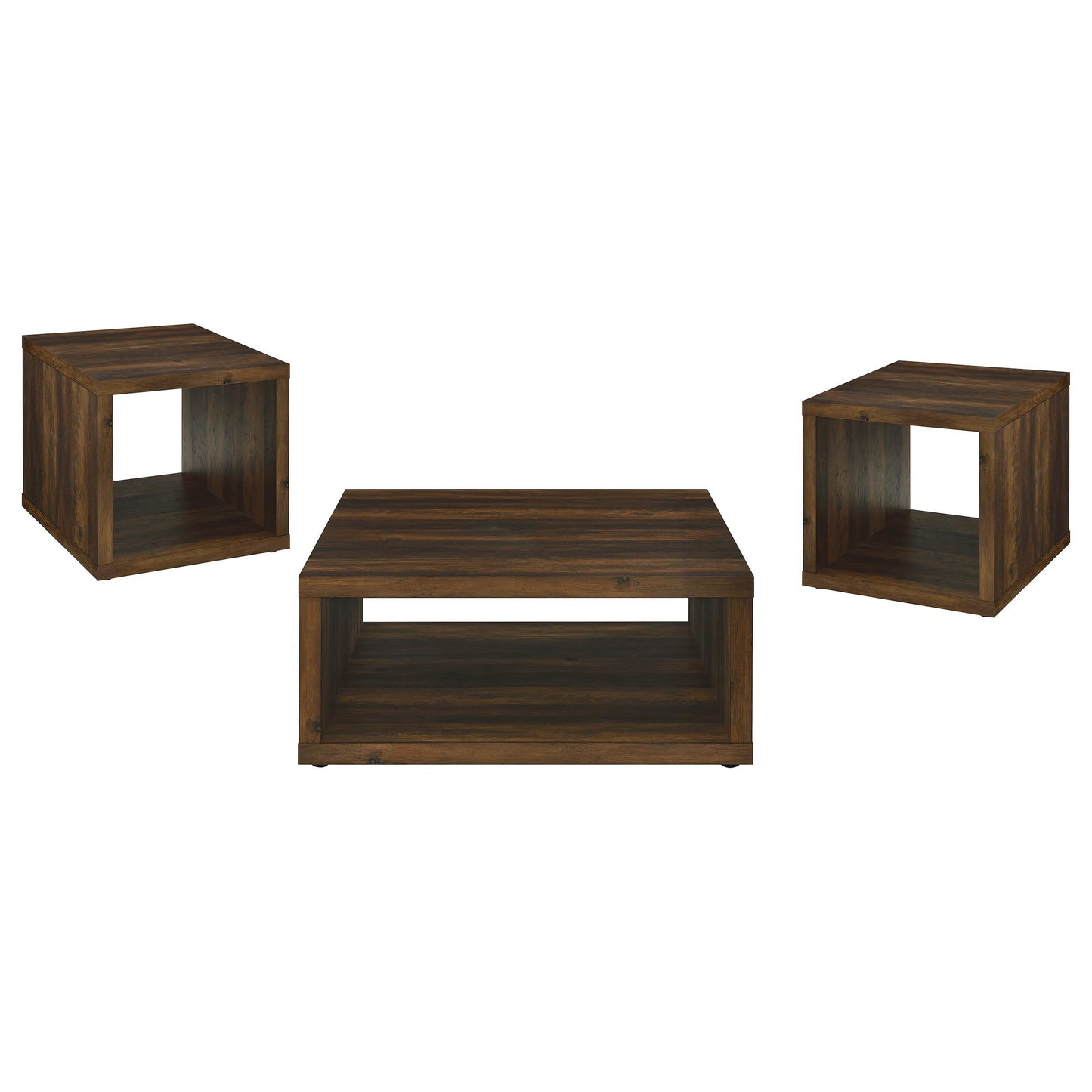Frisco Coffee Table 3-Piece Set - Dark Pine