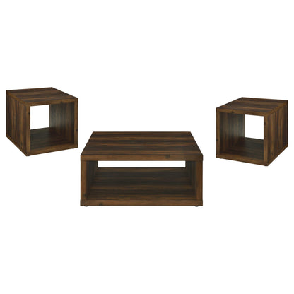 Frisco Coffee Table 3-Piece Set - Dark Pine