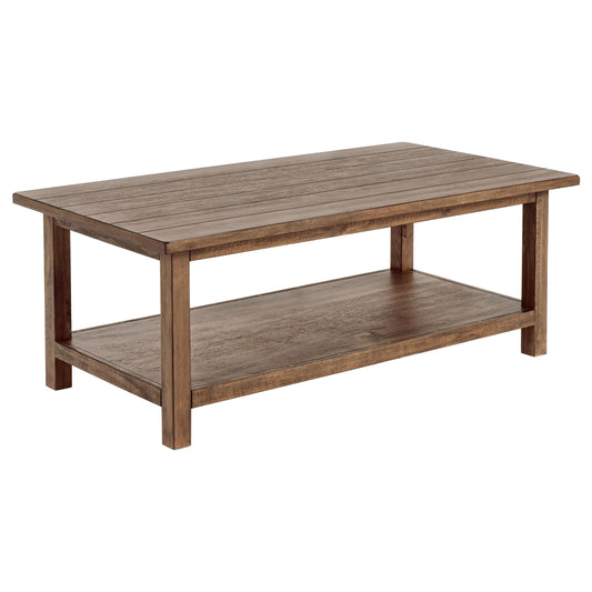 Cartmill Coffee Table in Mango - Coaster Furniture