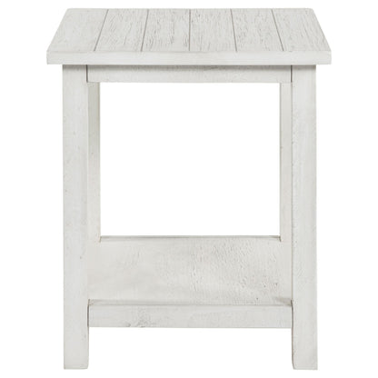 Payne Coffee Table 2-Piece Set in Distressed White - Coaster Furniture