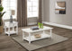 Payne Coffee Table 2-Piece Set in Distressed White - Coaster Furniture