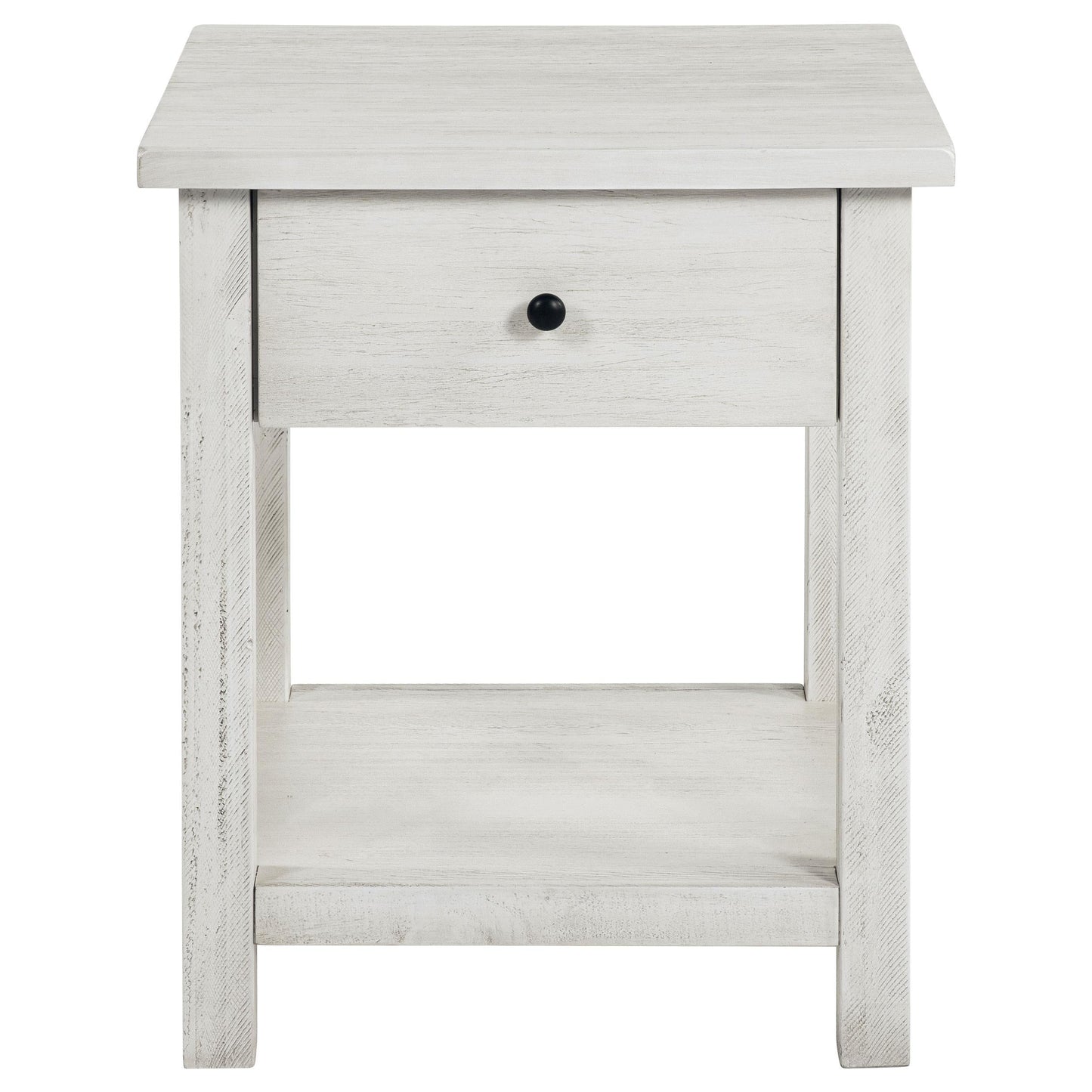 Payne Coffee Table 3-Piece Set in Distressed White - Coaster Furniture