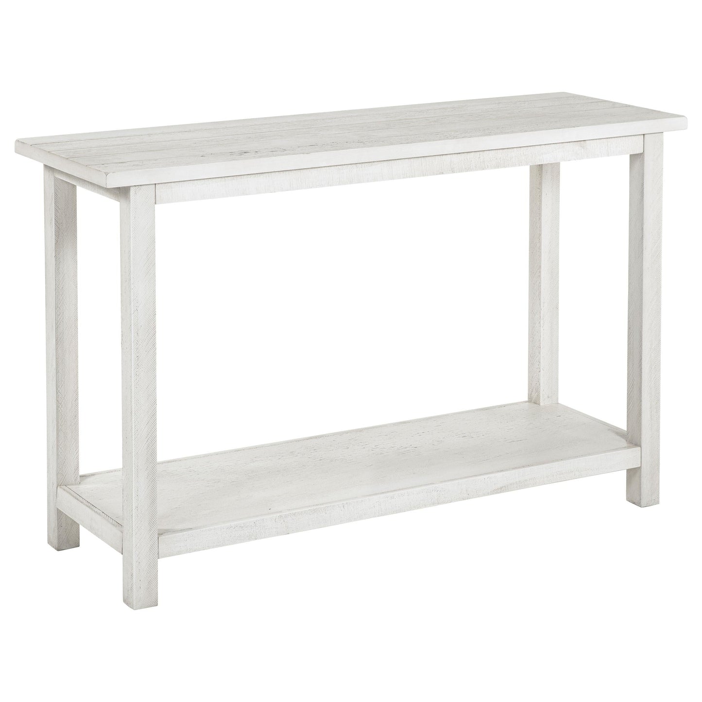 Payne Console Table - Distressed White