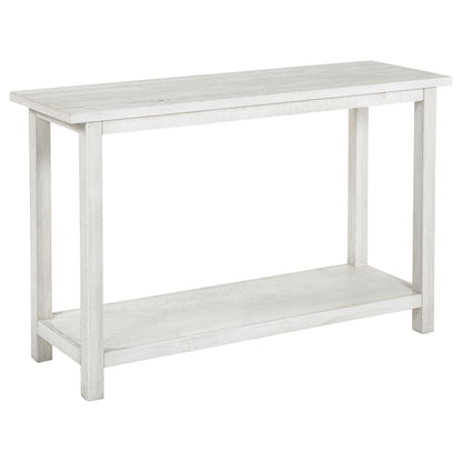 Payne Console Table - Distressed White