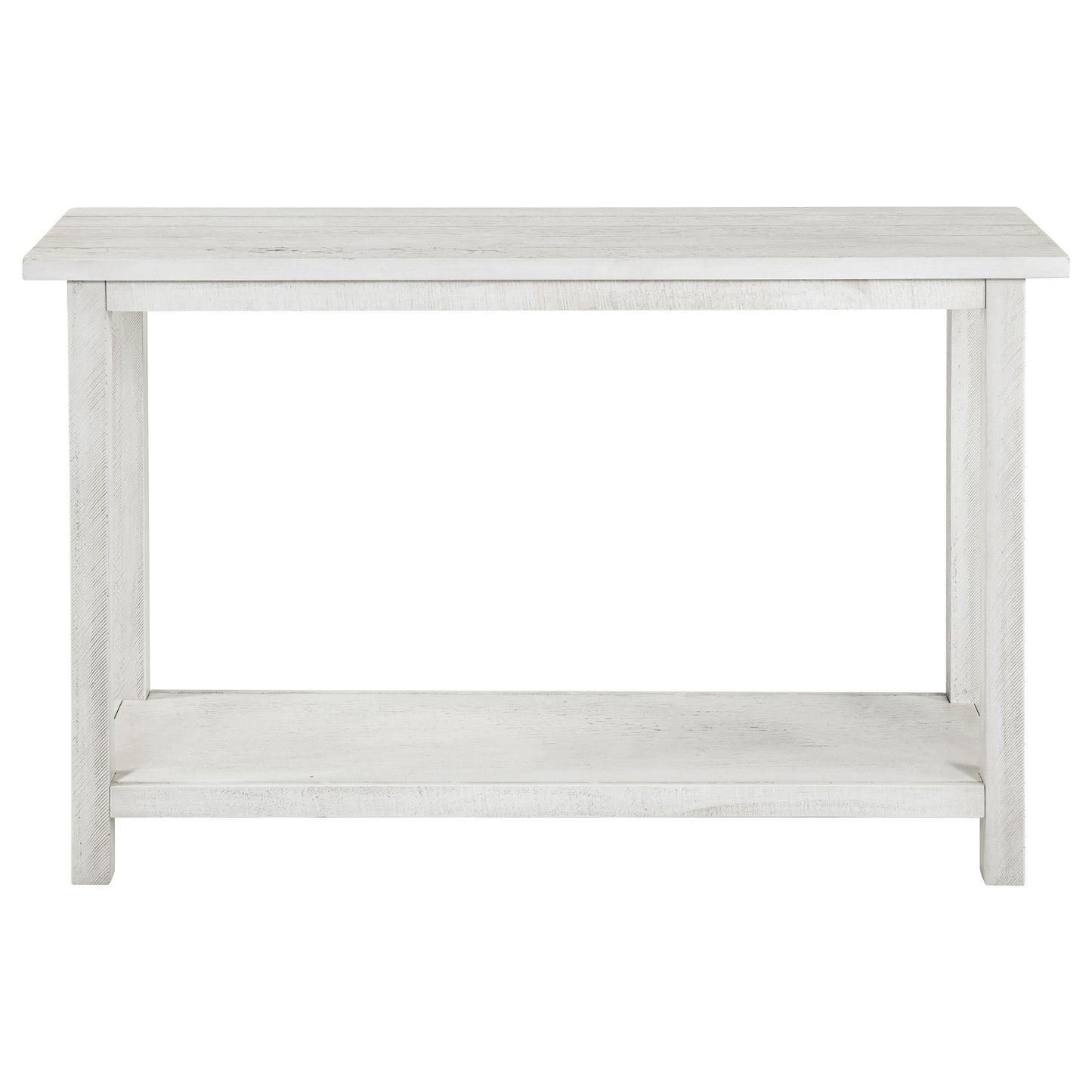 Payne Console Table - Distressed White