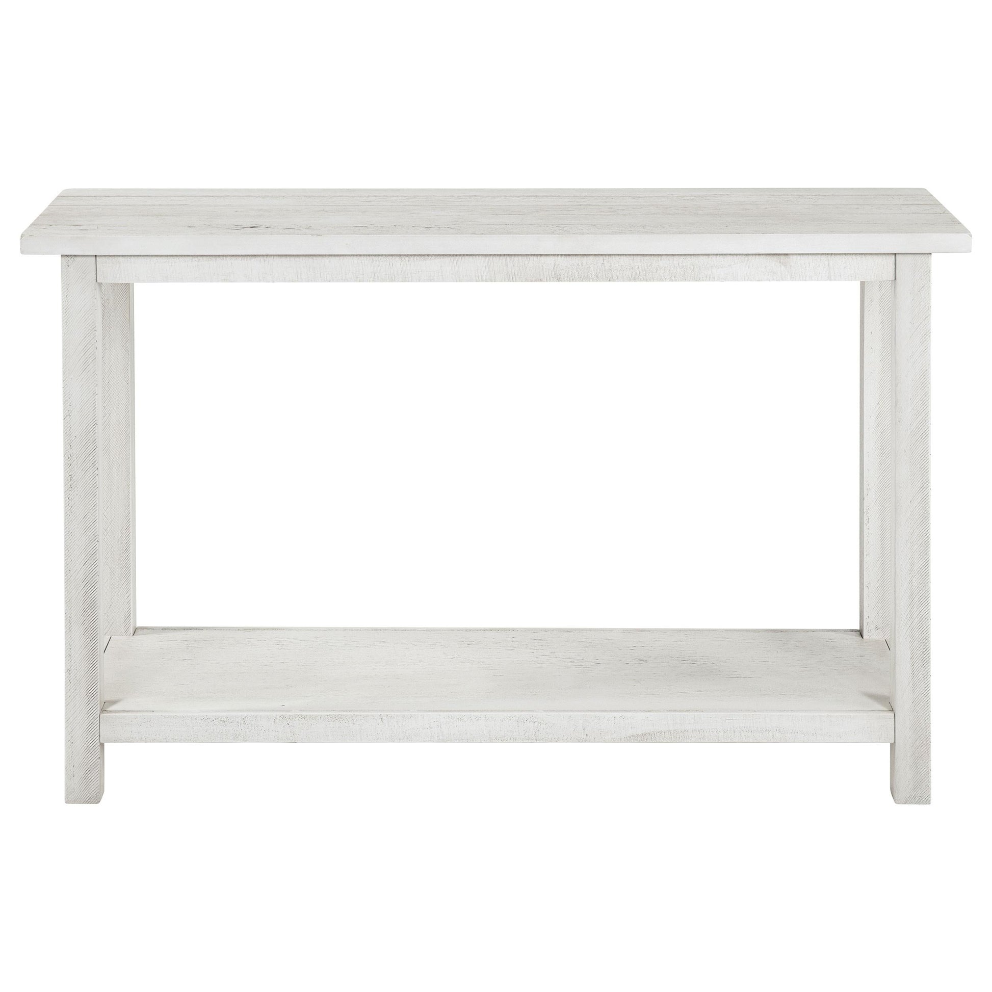 Payne Console Table - Distressed White