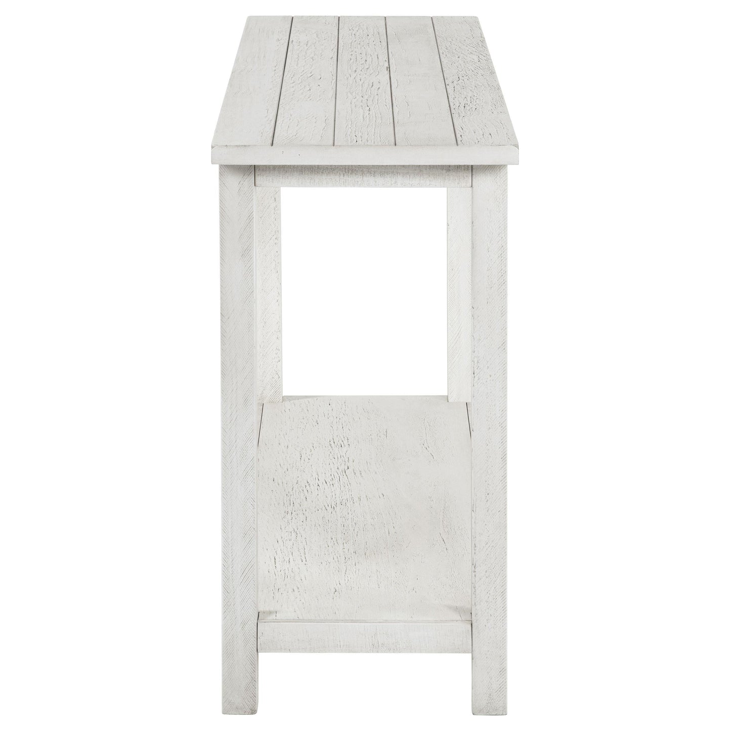 Payne Console Table - Distressed White
