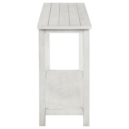 Payne Console Table - Distressed White