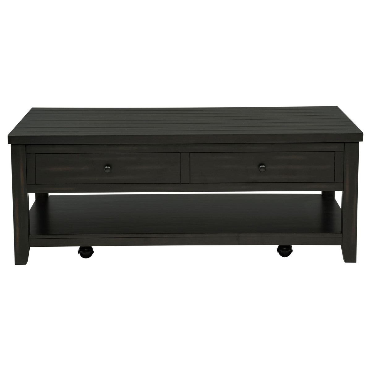 Payne Coffee Table in Distressed Java - Coaster Furniture