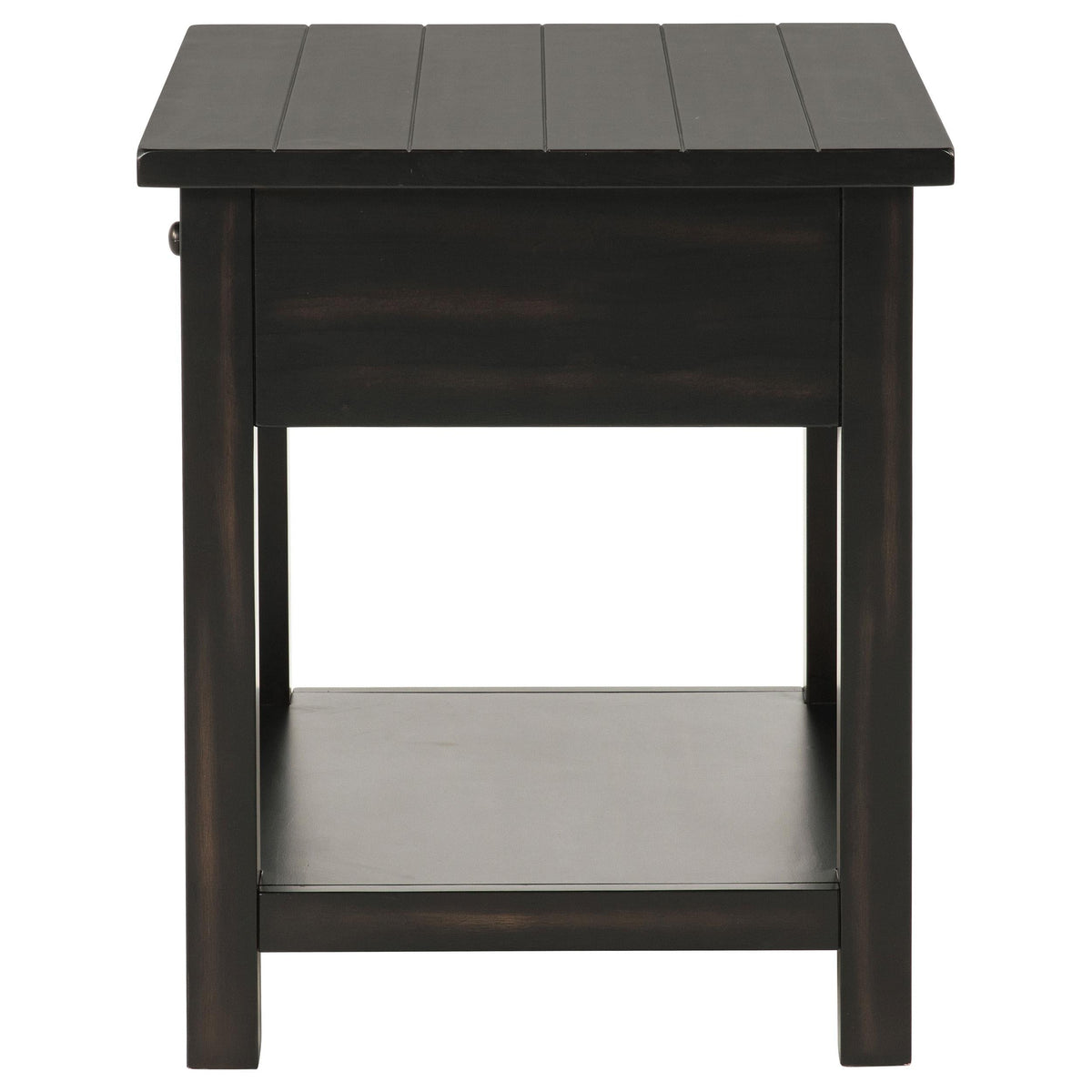 Payne End Table in Distressed Java - Coaster Furniture
