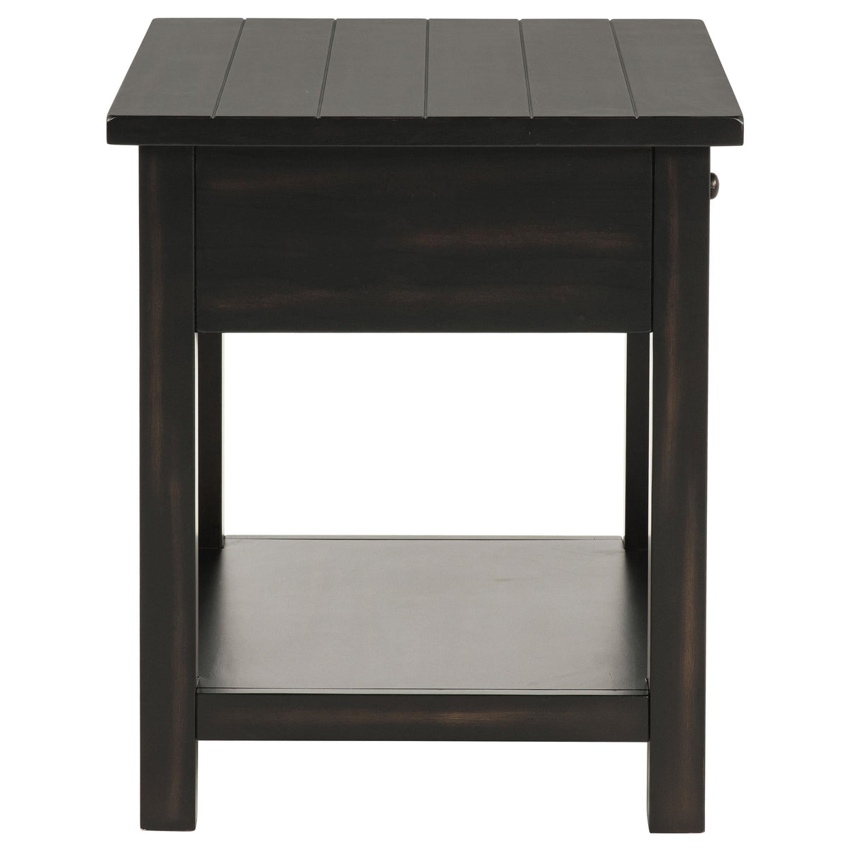 Payne End Table in Distressed Java - Coaster Furniture