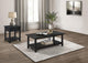 Payne Coffee Table 2-Piece Set in Distressed Java - Coaster Furniture