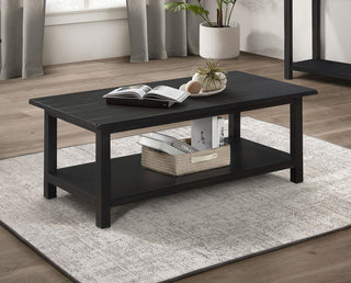 Payne Coffee Table in Distressed Java - Coaster Furniture