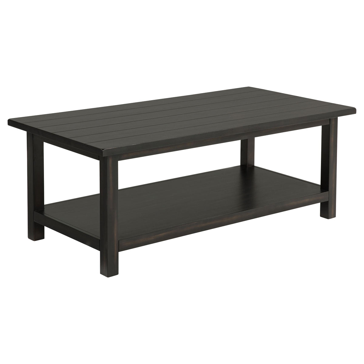 Payne Coffee Table in Distressed Java - Coaster Furniture