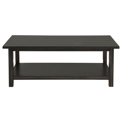 Payne Coffee Table in Distressed Java - Coaster Furniture