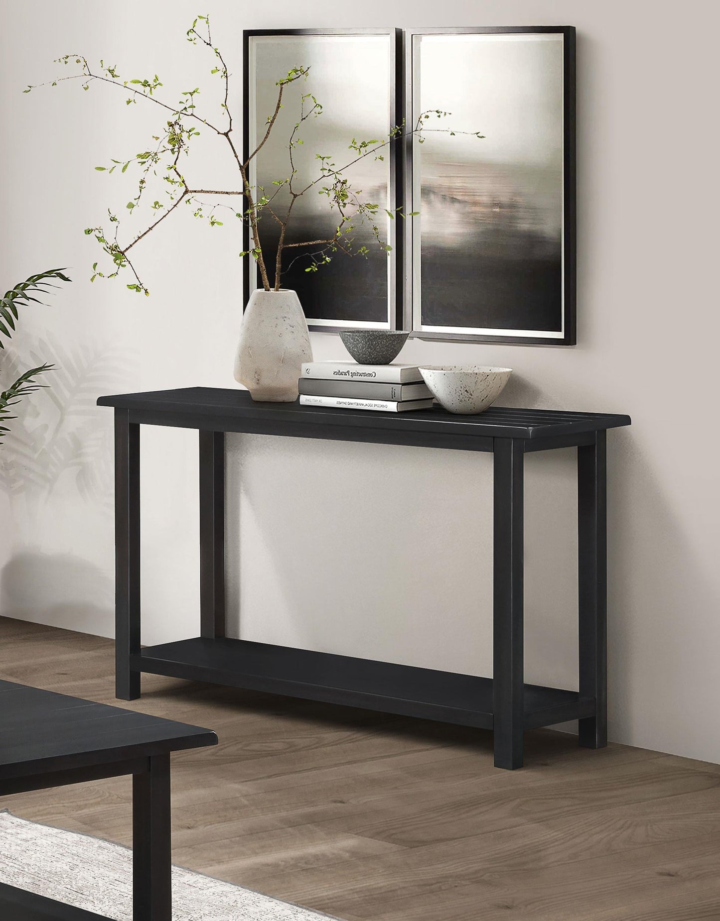 Payne Console Table - Distressed Java