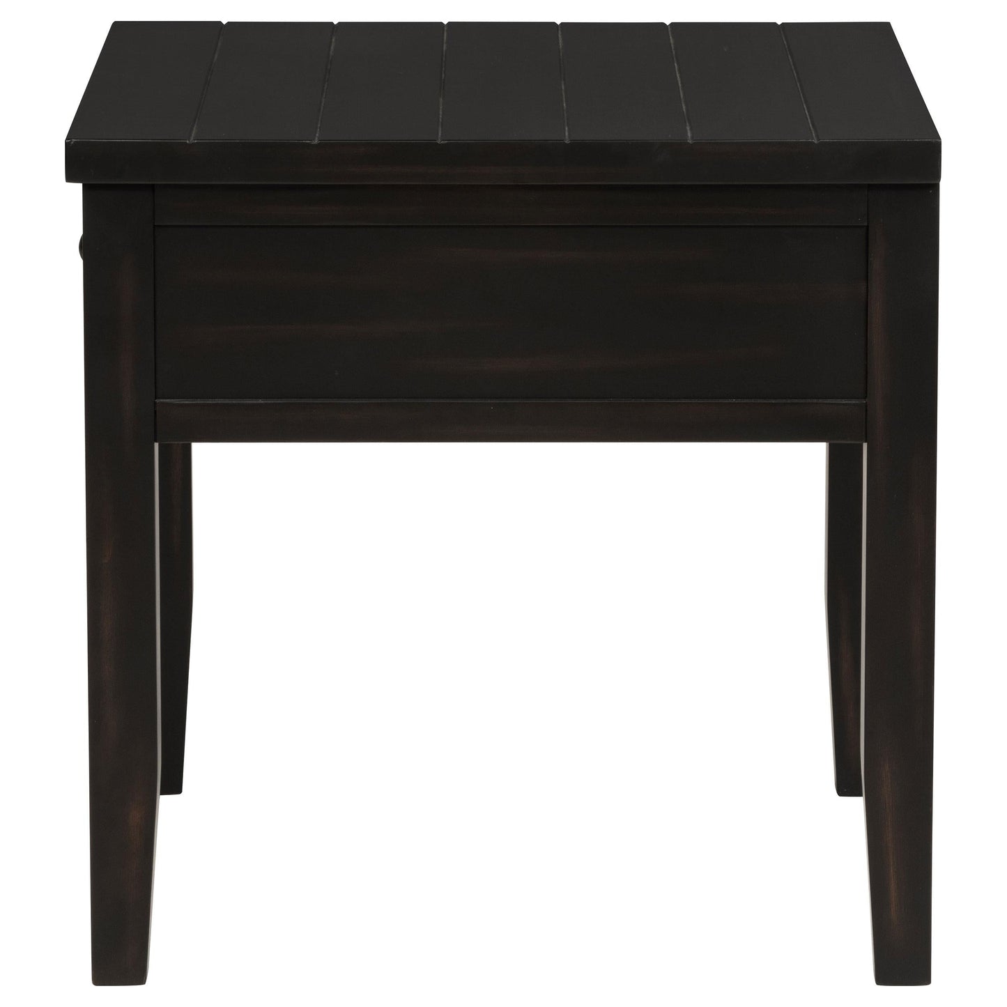 Concord Coffee Table 2-Piece Set in Distressed Java - Coaster Furniture
