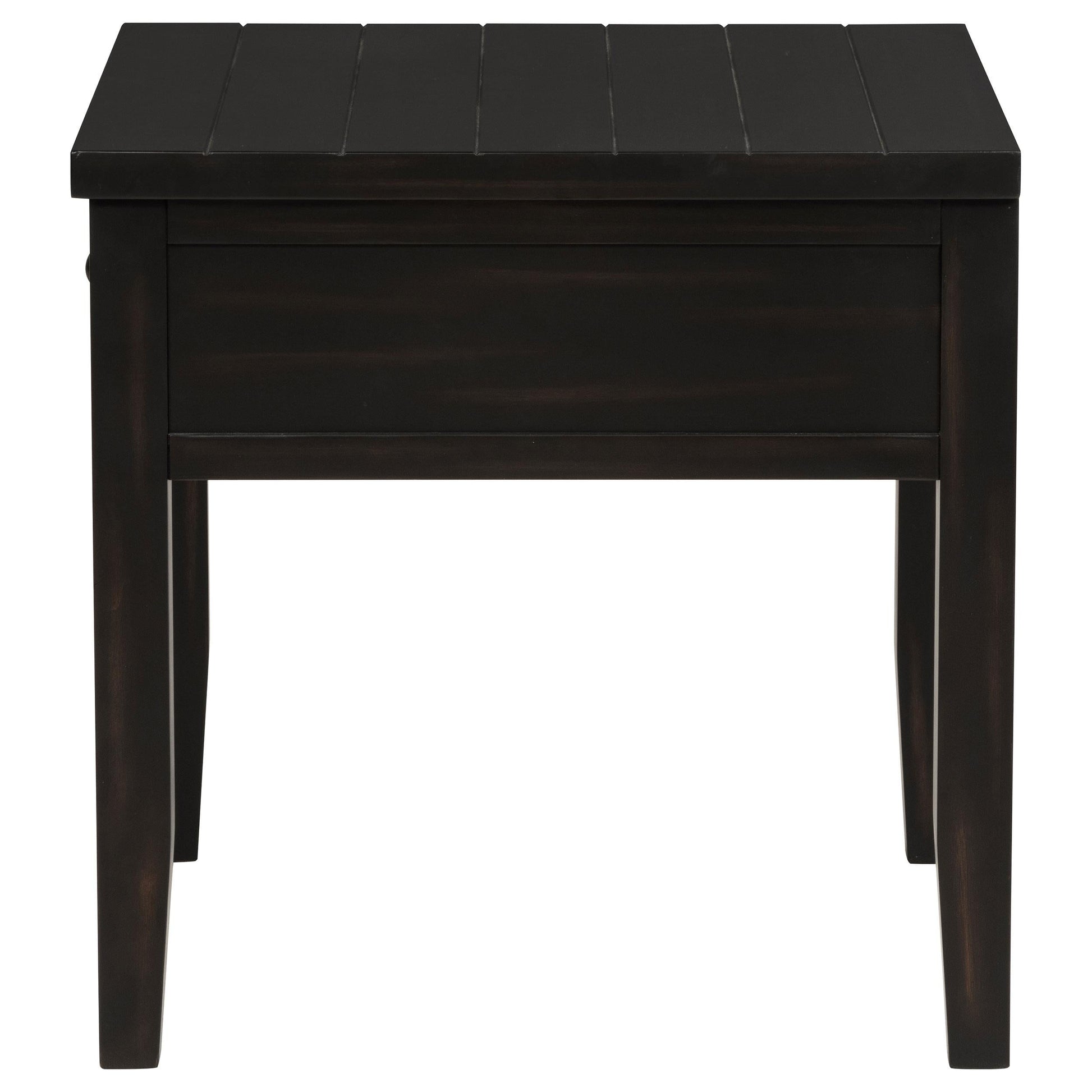Concord Coffee Table 2-Piece Set in Distressed Java - Coaster Furniture