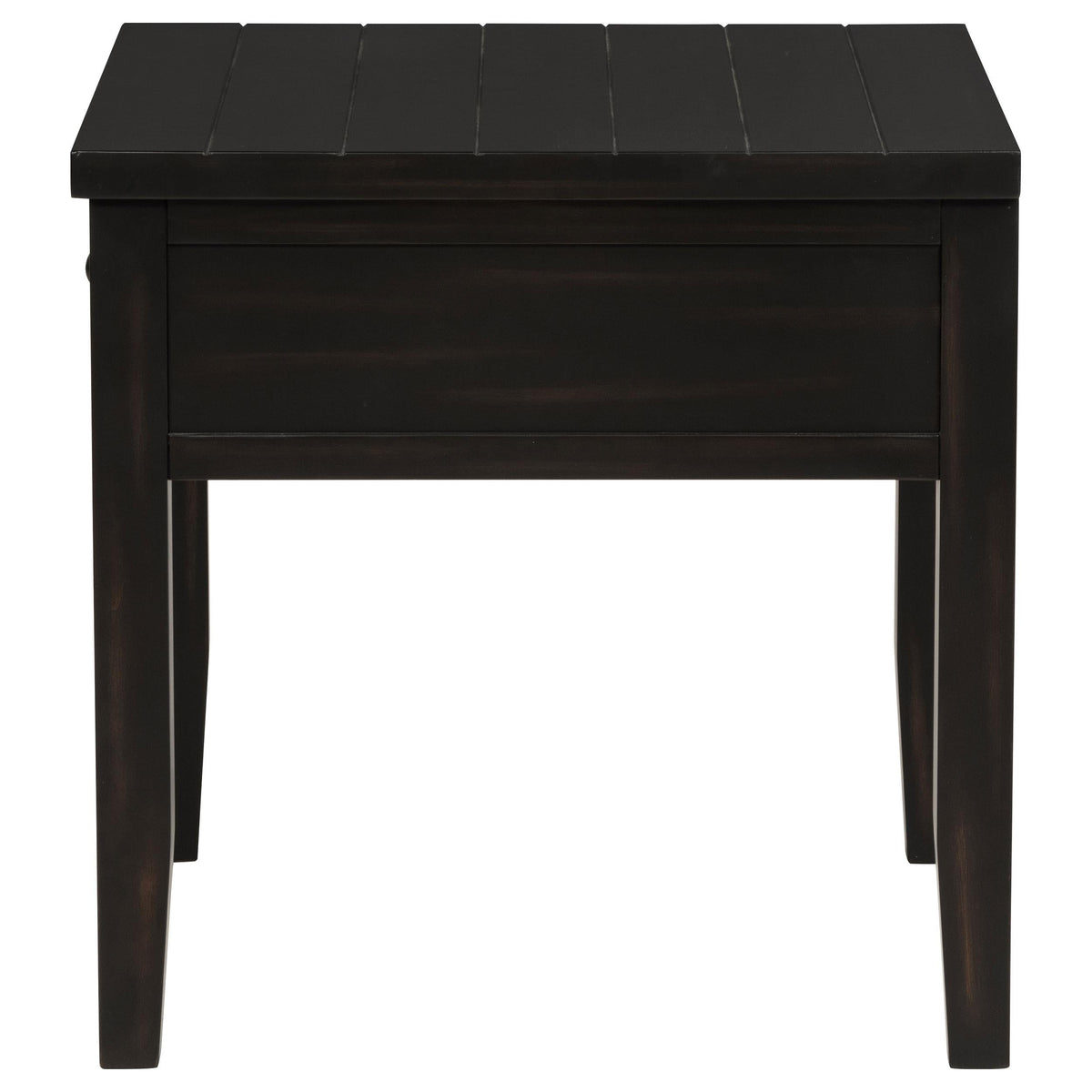 Concord Coffee Table 3-Piece Set in Distressed Java - Coaster Furniture
