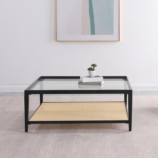 Amherst Coffee Table in Natural - Coaster Furniture