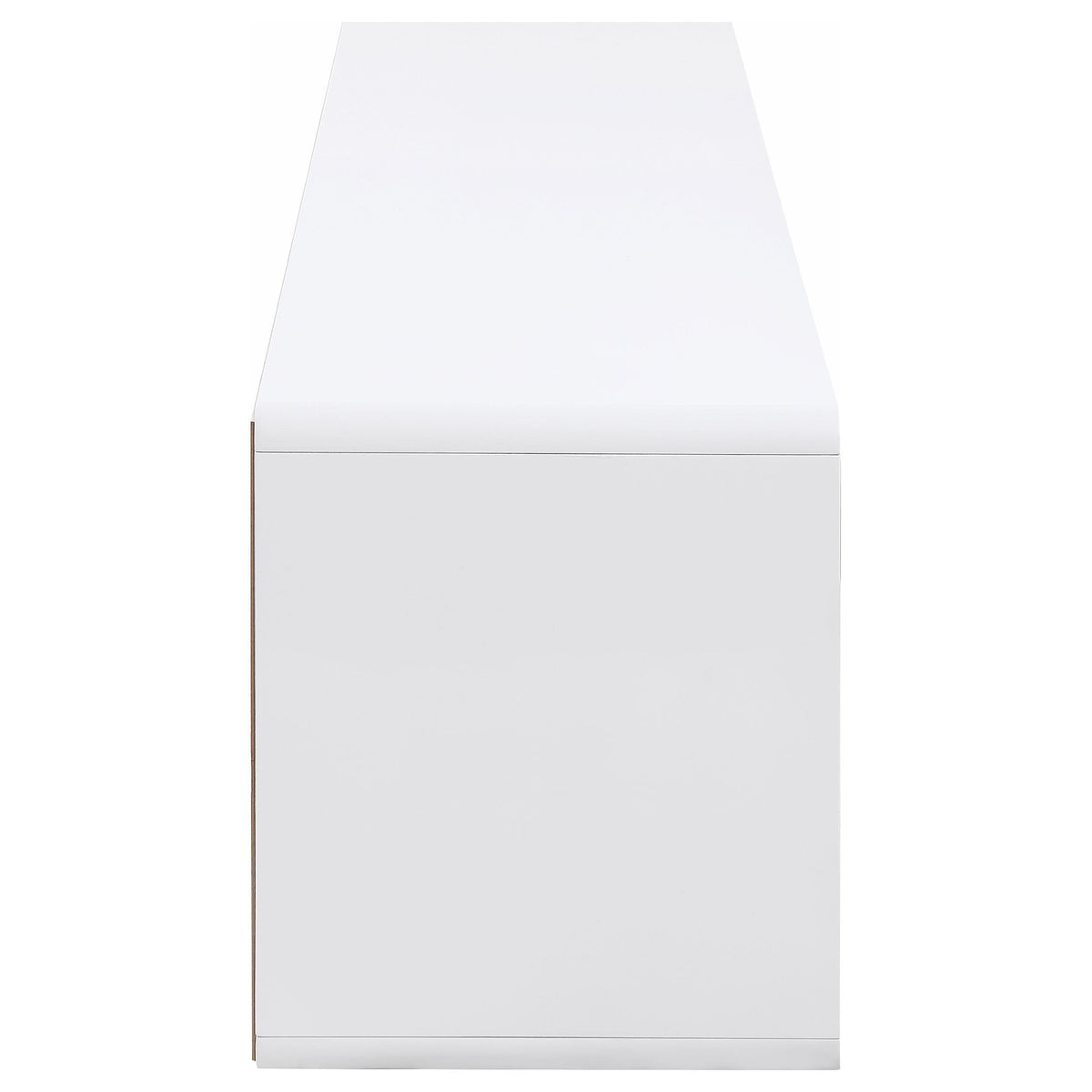 Ellice Tv Stand in White High Gloss - Coaster Furniture