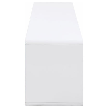 Ellice Tv Stand in White High Gloss - Coaster Furniture