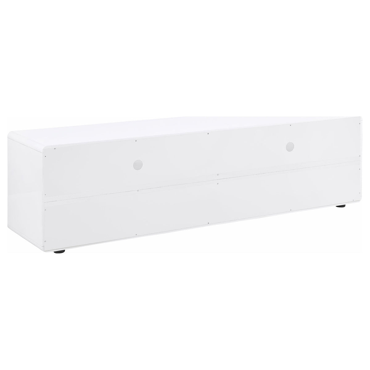 Ellice Tv Stand in White High Gloss - Coaster Furniture