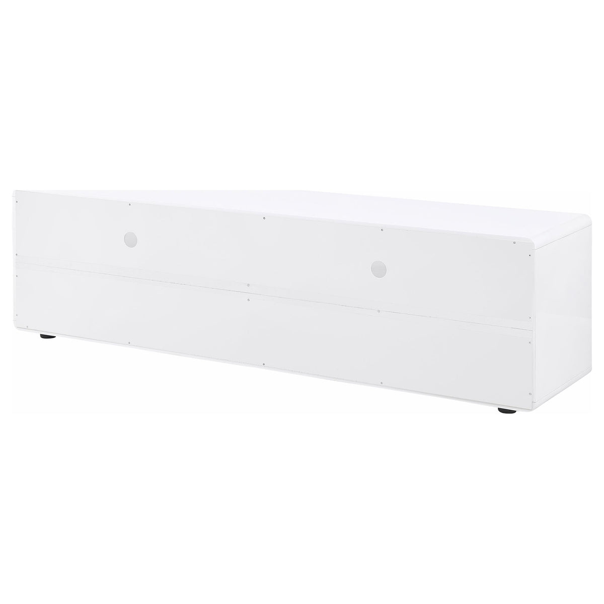 Ellice Tv Stand in White High Gloss - Coaster Furniture
