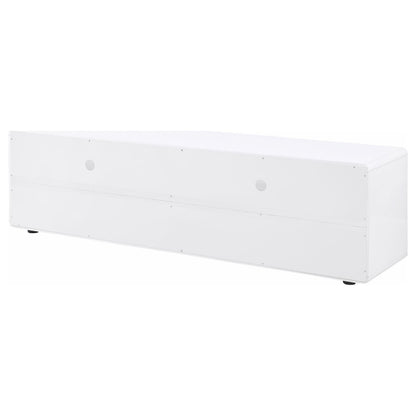 Ellice Tv Stand in White High Gloss - Coaster Furniture