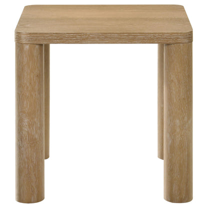 Castlewood End Table - Light Oak