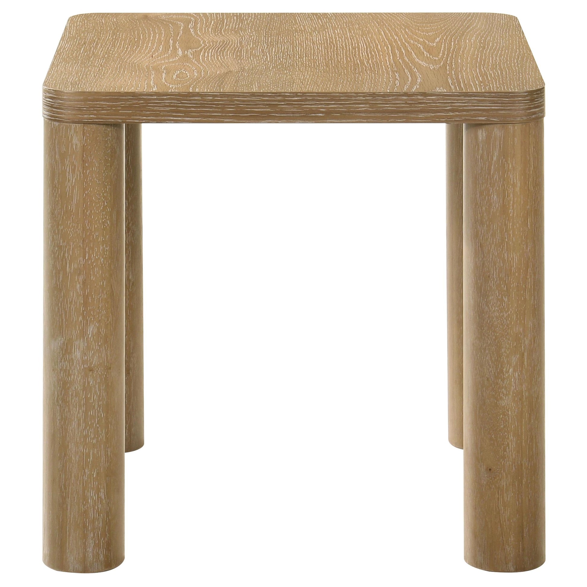 Castlewood End Table - Light Oak