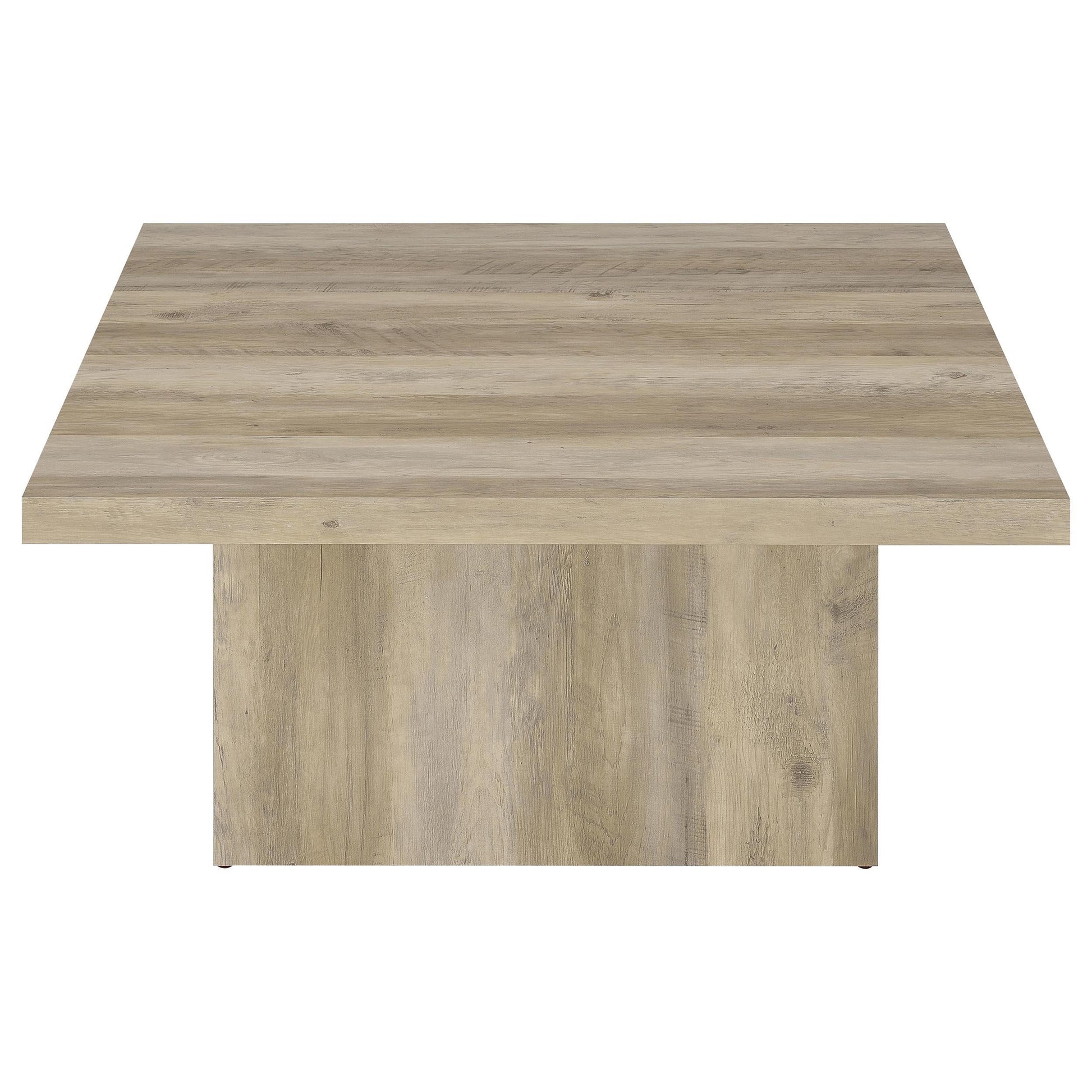 Devar Coffee Table - Distressed Pine