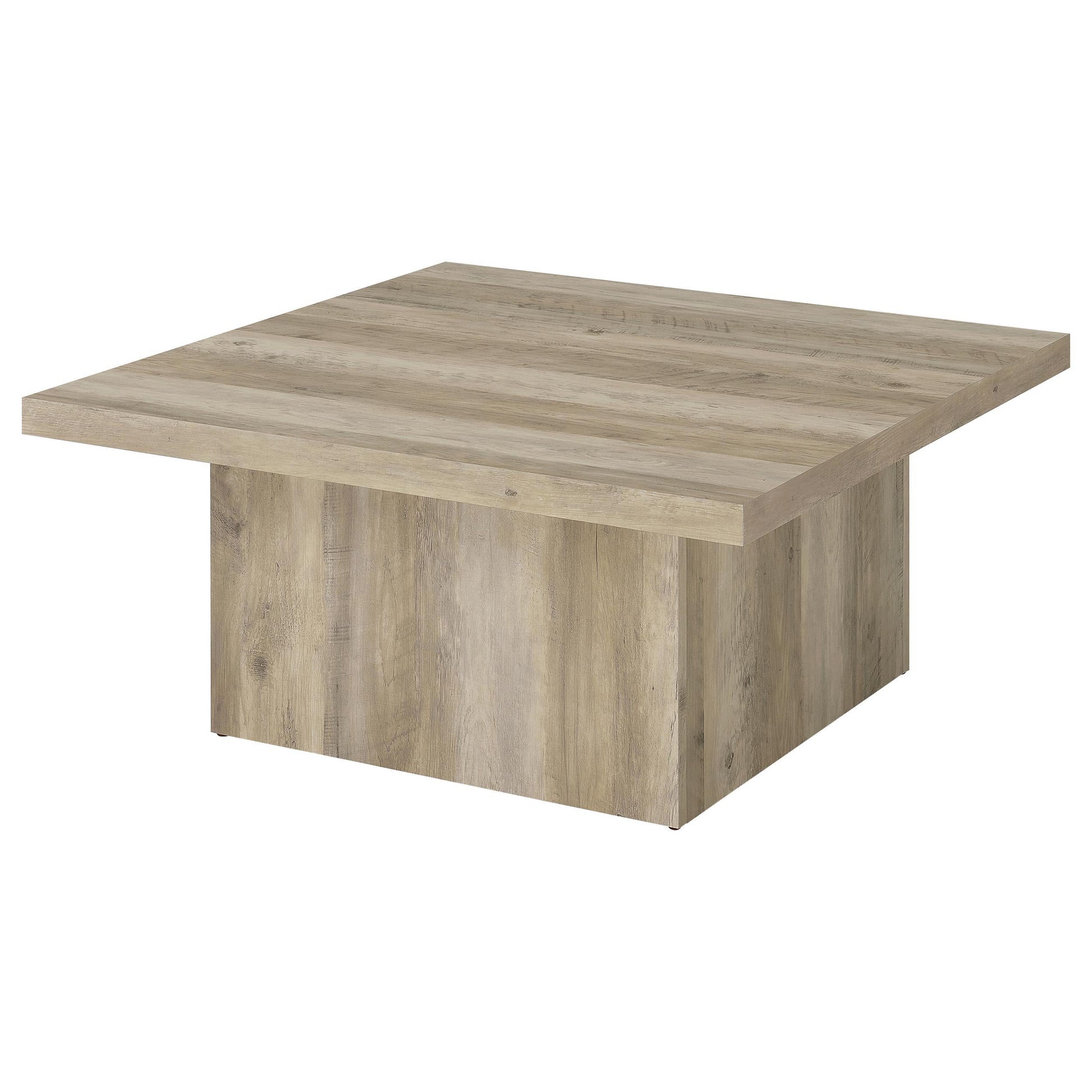 Devar Coffee Table - Distressed Pine