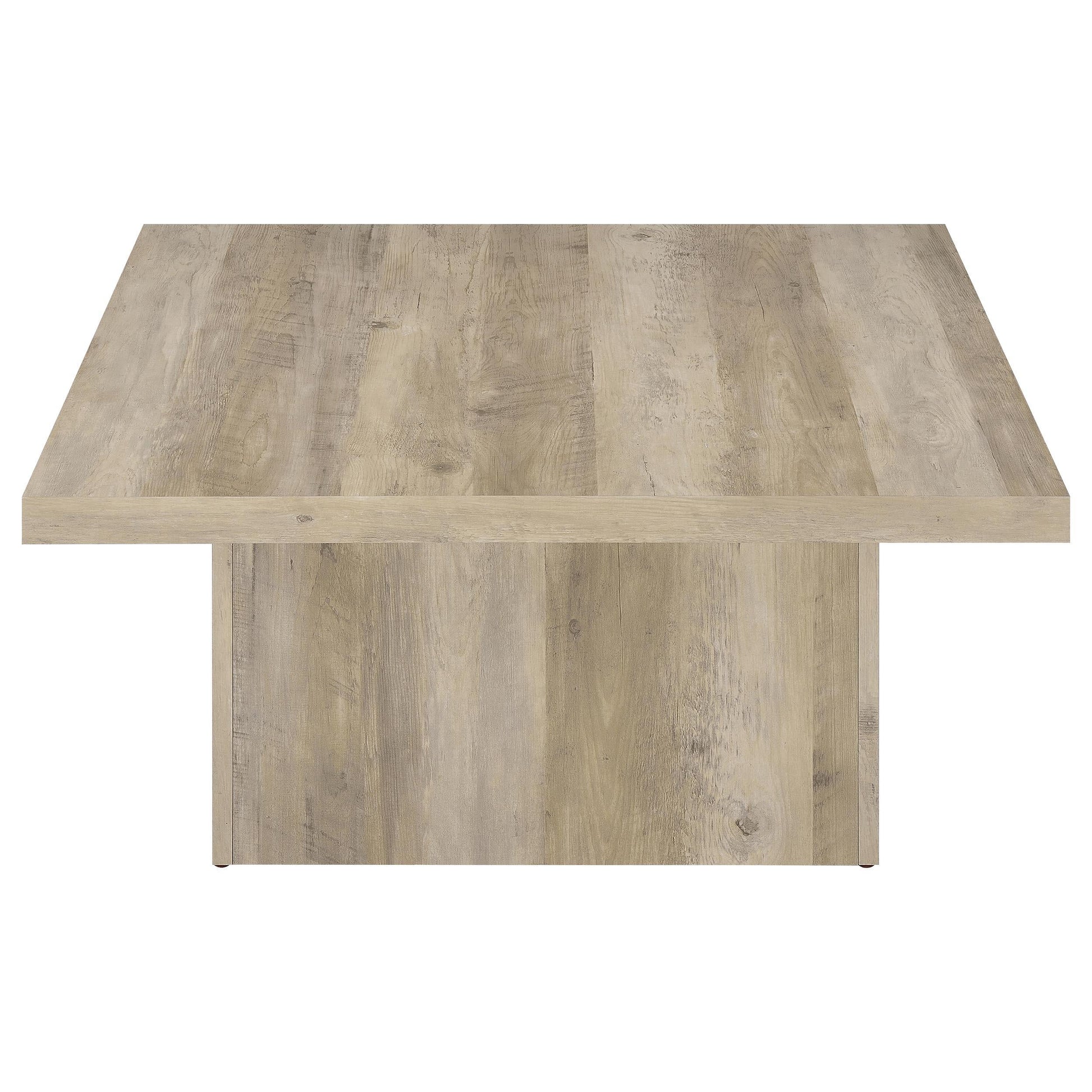 Devar Coffee Table - Distressed Pine